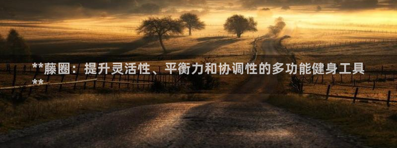 极悦平台告7O777：**藤圈：提升灵活性、平衡力和