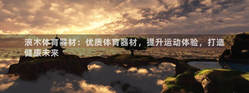 极悦平台注册申请流程详解图：浪木体育器材：优质体育器