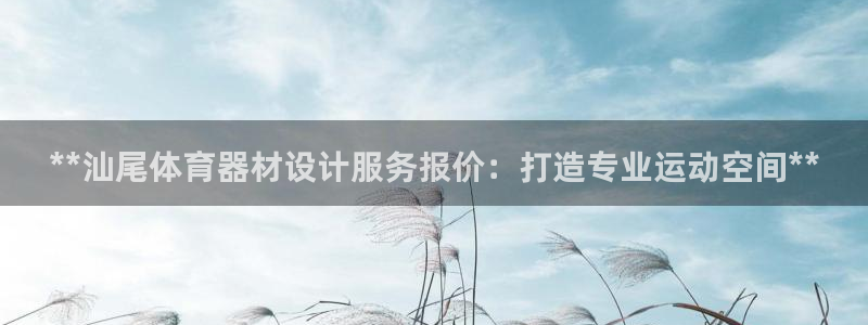 加盟极悦教育要多少钱：**汕尾体育器材设计服务报价：