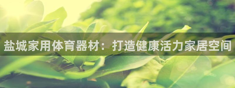 极悦平台app二维码怎么弄：盐城家用体育器材：打造健
