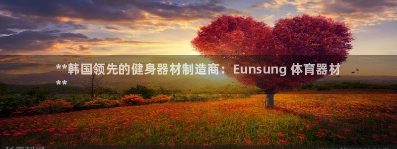极悦娱乐管理最建议买吗：**韩国领先的健身器材制造商：Eun